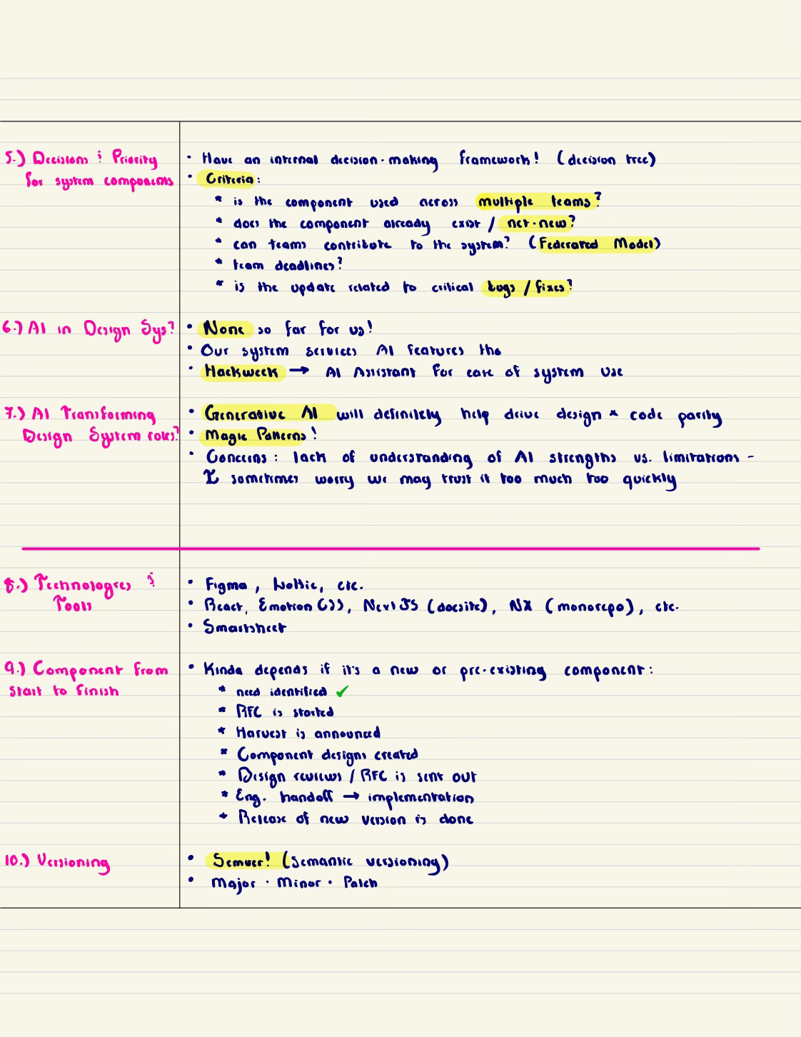 Notes I took to prep for the panel - part 2/2